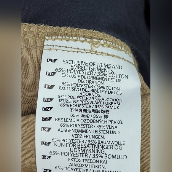 5.11 Taclite Pro‎ Pants 40x30 Relaxed Fit Khaki Cargo Teflon - Picture 12 of 13